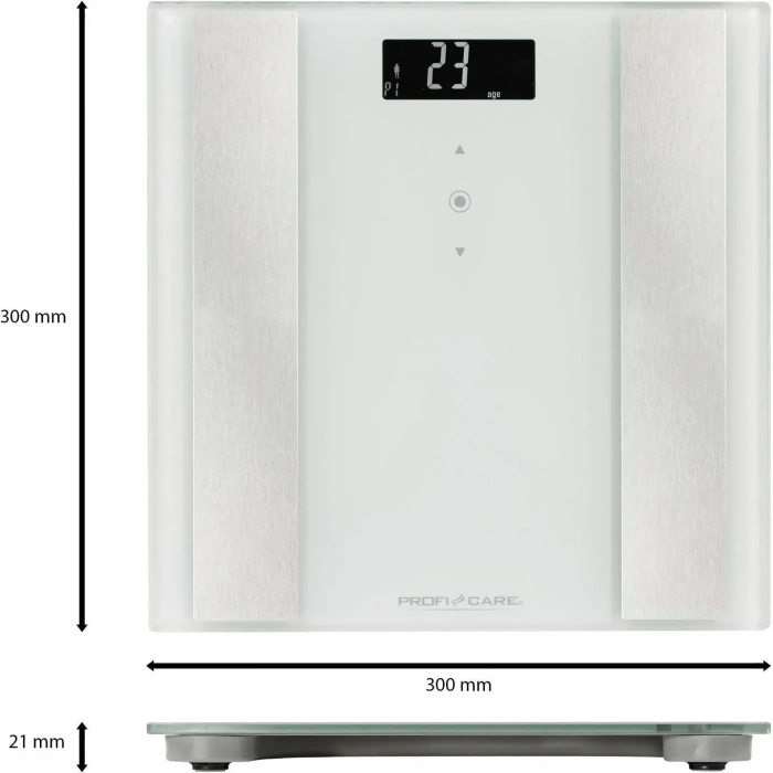 PROFICARE 8i 1 Arada Dijital Baskül – Vücut Analizi ve Hassas Ölçüm!