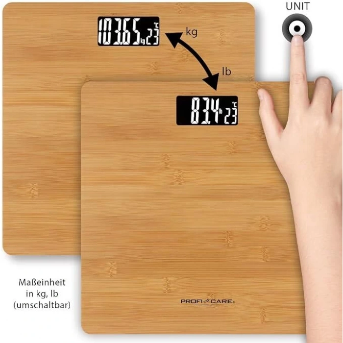 PROFICARE Bambu Banyo Baskülü