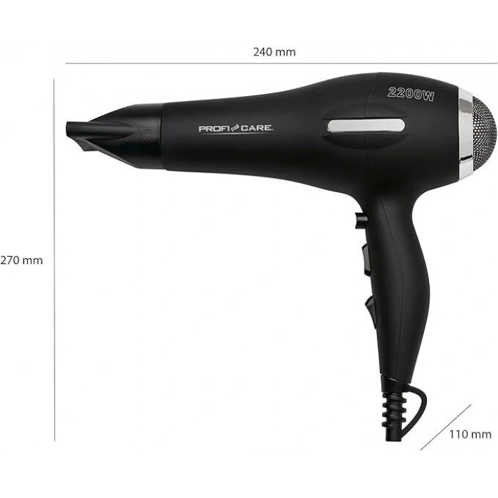 PROFICARE Profesyonel Saç Kurutma Makinesi (2200 W)