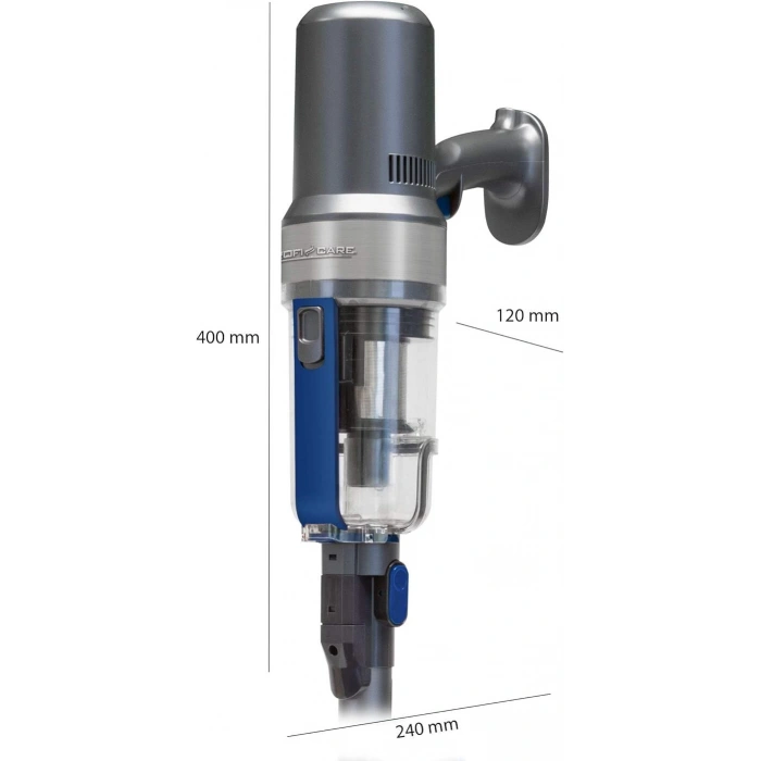 PROFICARE Şarjlı Pilli Zemin Süpürgesi (25,55 V, 2600 mAh)