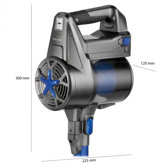 PROFICARE Şarjlı Pilli Zemin Süpürgesi
