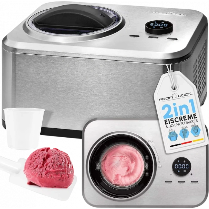 PROFICOOK Dondurma & Yoğurt Makinesi