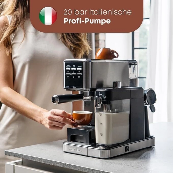 PROFICOOK Espresso Makinesi (Nespresso Kapsül Uyumlu, 20 Bar, 1350 W)