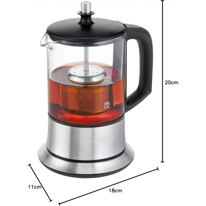 PROFICOOK İkisi Bir Arada Çay Makinesi / Su Isıtıcısı