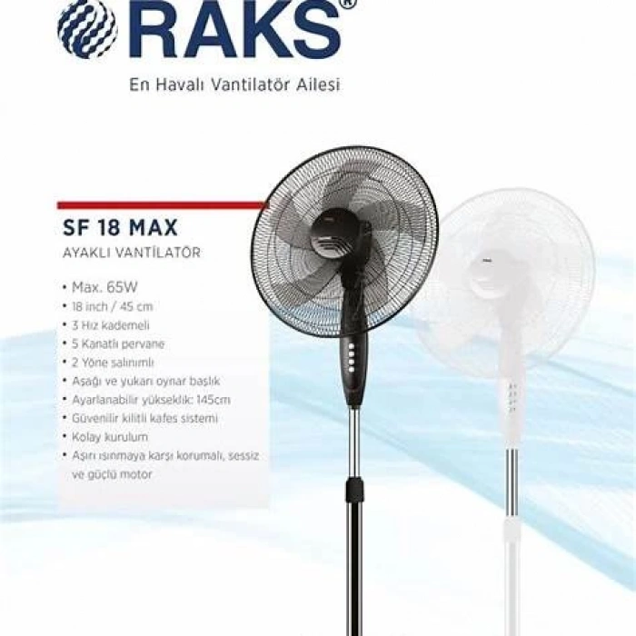 RAKS Ayaklı Vantilatör