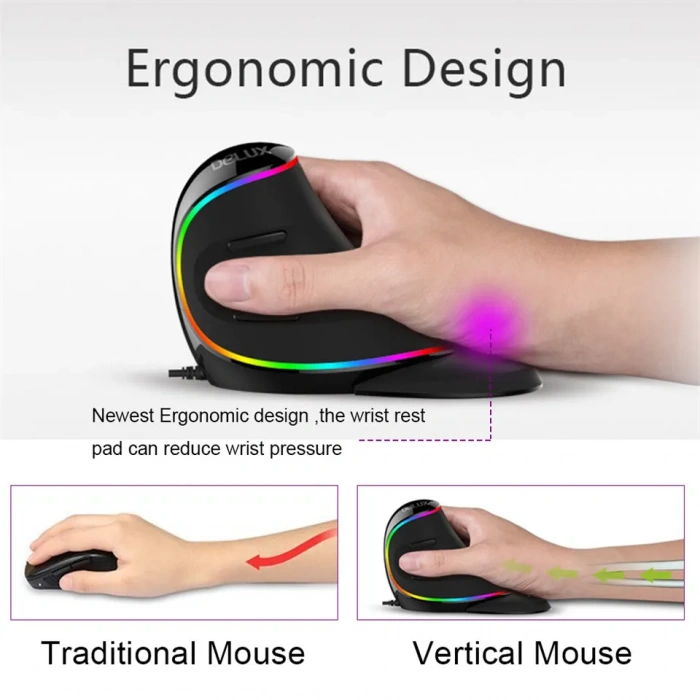 RGB Vertical Mouse