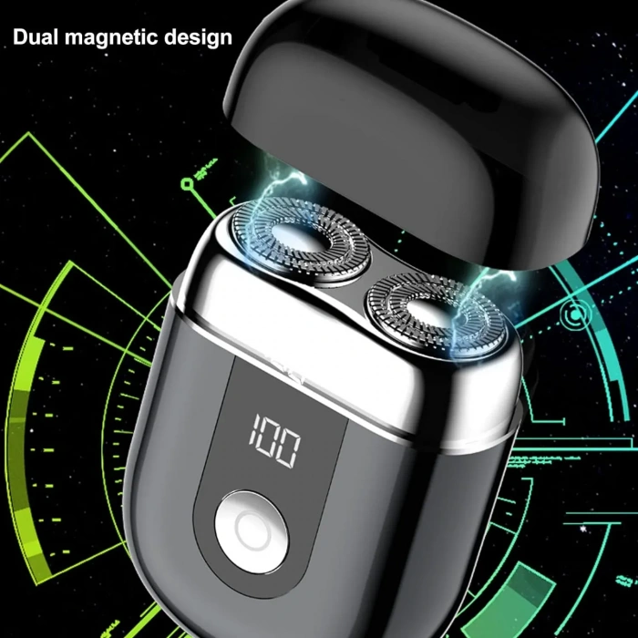 Şarjlı Mini Tıraş Makinesi – Kompakt Güç, Her An Yanınızda