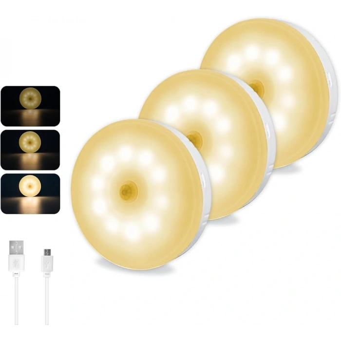 3lü Sensör Led Lamba