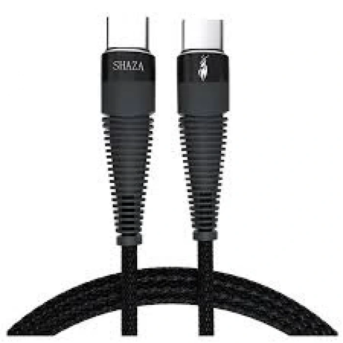 Shaza Type-C to Type-C Hızlı Şarj ve Data Kablosu
