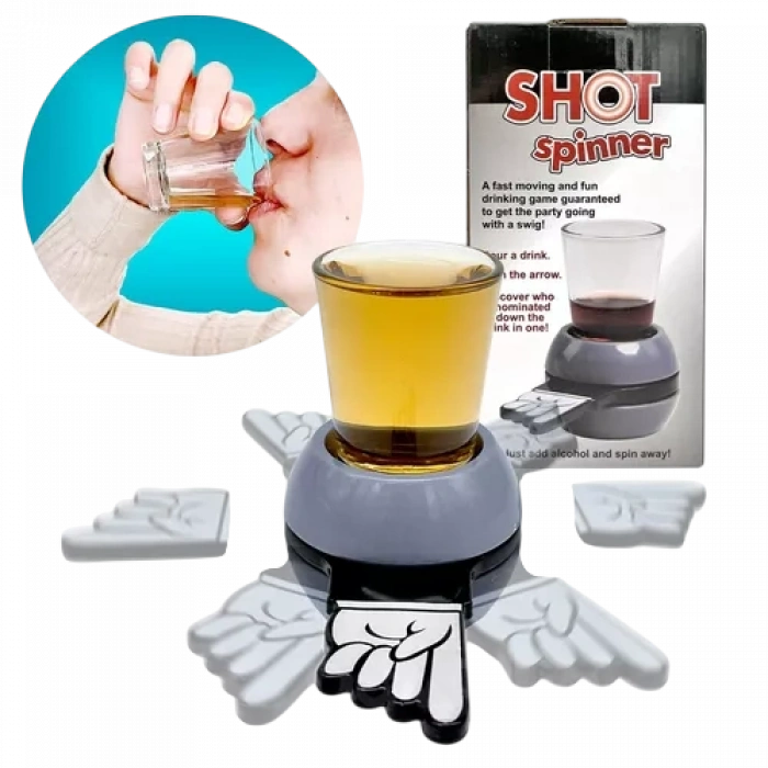 Shot Spinner (Hızlı ve Eğlenceli İçecek Oyunu)