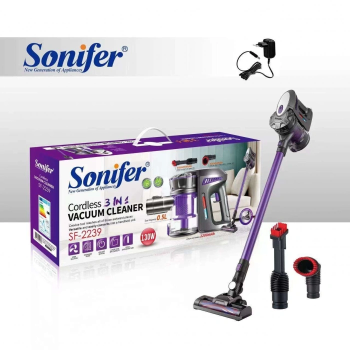 SONIFER Şarjlı Dikey Süpürge