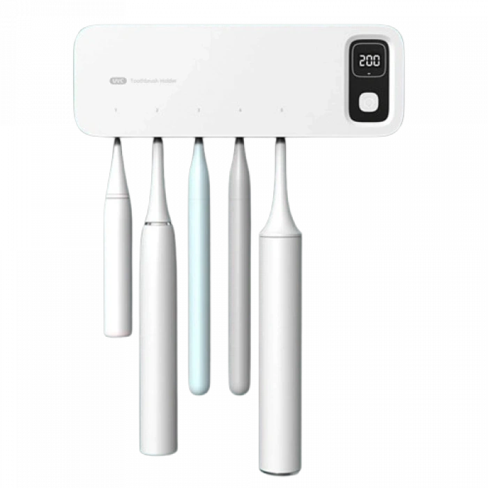 Standlı Diş Fırçası Kurutucu ve UV Sterilizatör