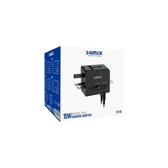 Sunix EP-80 Evrensel Şarj Adaptörü