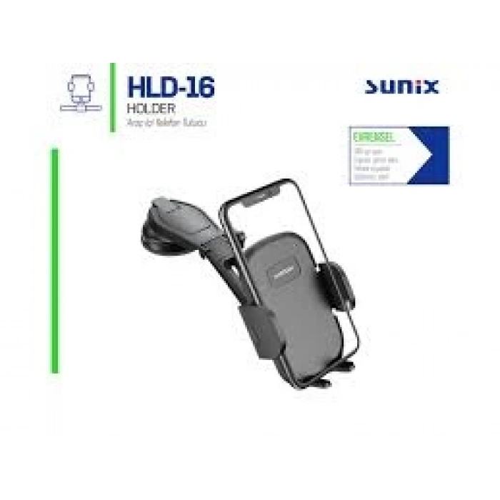 Sunix HLD-16 Araç İçi Telefon Tutucu