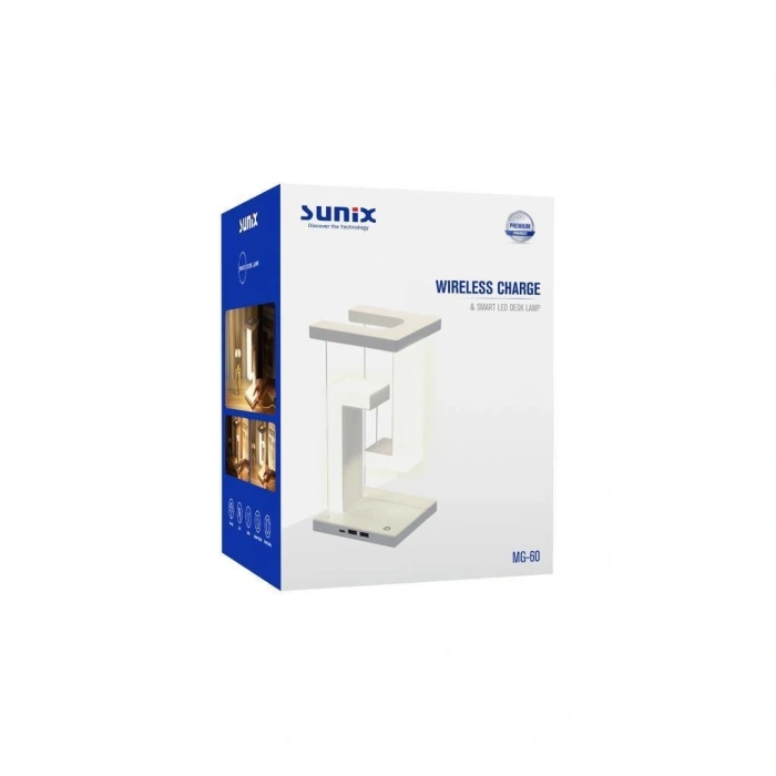 Sunix MG-60 Manyetik Kablosuz Şarj Standı