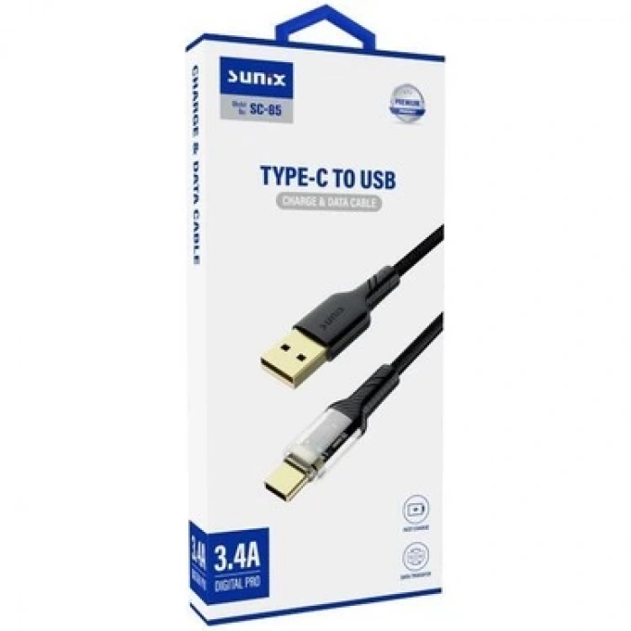 Sunix SC-85 / SC-86 Hızlı Şarj Kablosu