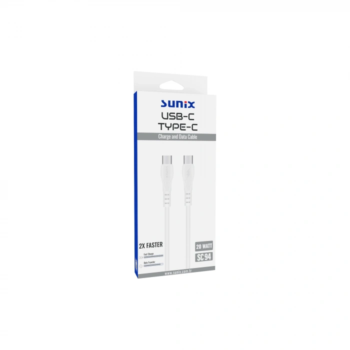 Sunix SC-93 / SC-94 Hızlı Şarj Kablosu