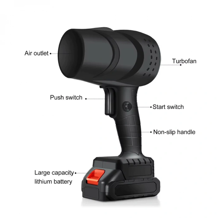 Taşınabilir Yüksek Güçlü Çok Amaçlı (Araç/Saç) Kurutma Makinesi – Turbo Jet Fan ve Temizlik Araçları