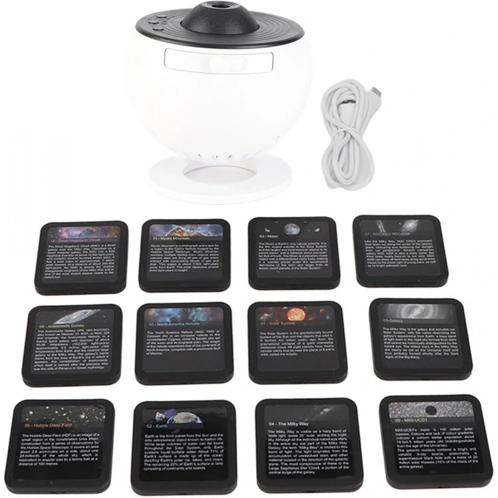 Uzay Yansıtmalı Gece Lambası