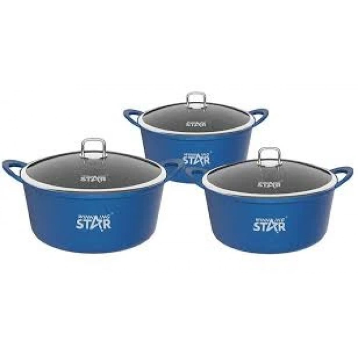 Winning Star 3 Parça Die‑Cast Alüminyum Döküm