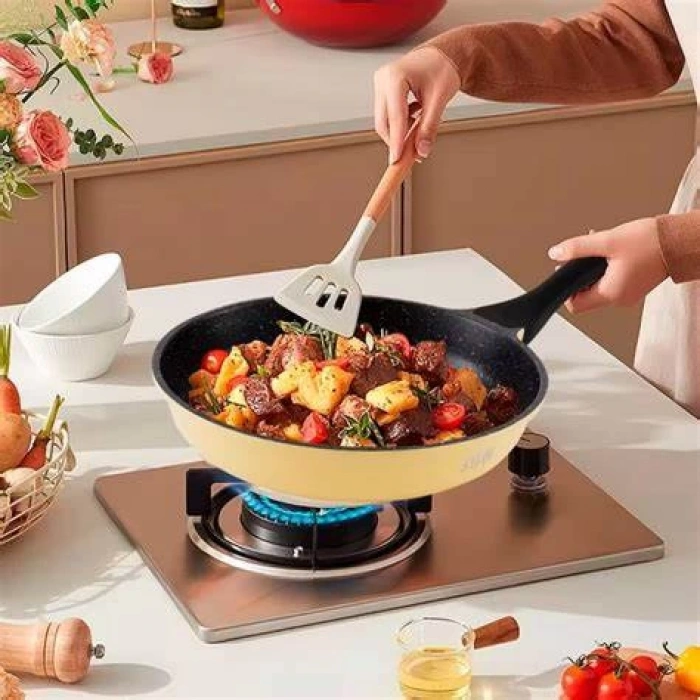 Winning Star 3 Parça Non‑Stick Tencere/Tava Seti