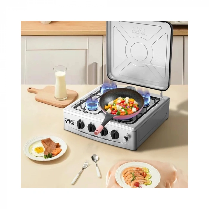 WİNNİNG STAR Dörtlü Gazlı Ocak