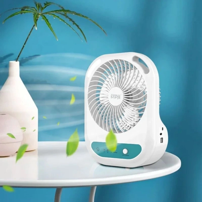 WİNNİNG STAR Şarjlı Masa Vantilatörü
