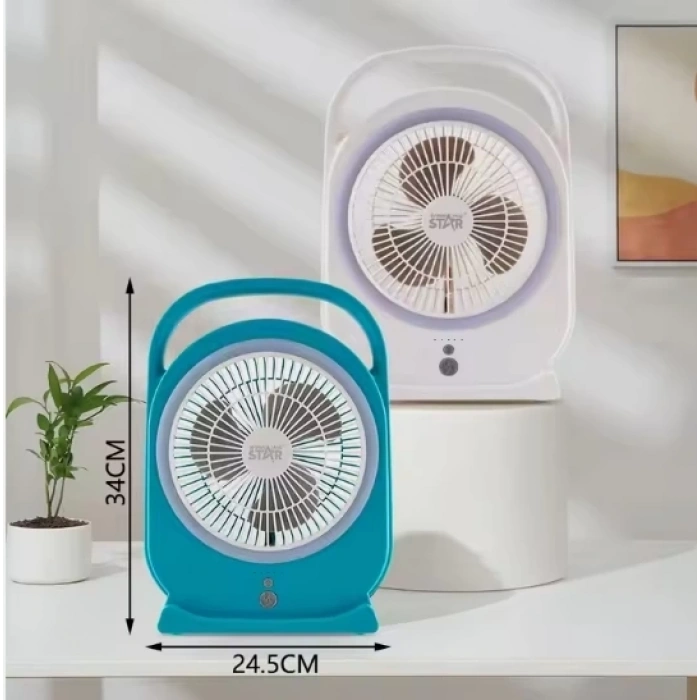 WİNNİNG STAR Şarjlı Masa Vantilatörü