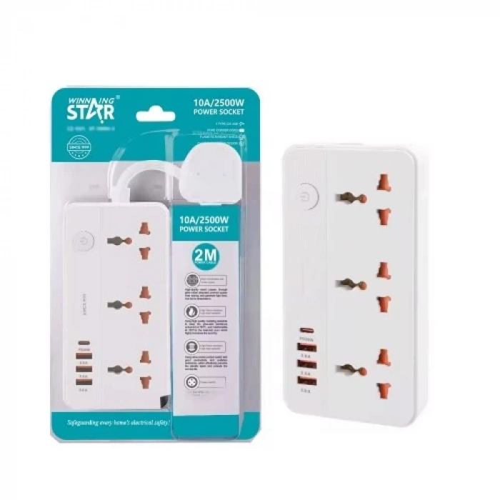 WİNNİNG STAR Uzatma Kablosu