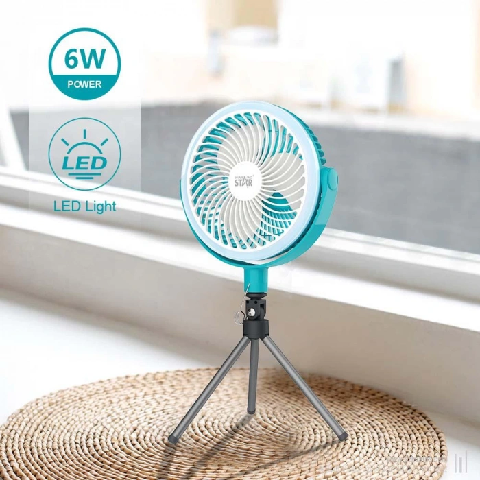 WİNNİNG STAR Katlanabilir Şarjlı Masa Vantilatörü