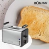 BOMANN Ekmek Kızartma Makinesi (Inox, 850 W)