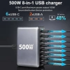 Botewo 8 Port 500W Adaptör