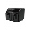 HAUSBERG Çift Hazneli Airfryer / Hava Fritözü - 5.5 Litre Kapasiteli