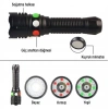 POWERMASTER Şarjlı El Feneri & LED Sinyal Işığı (Yeşil-Beyaz-Kırmızı)
