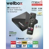 WELLBOX MAX4 4K Android Box (4GB + 32GB)