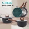 Winning Star 5 Parçalı Non‑Stick Tencere/Tava Seti