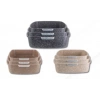 Zio Exclusive Fırın Tepsi Seti 3 Parça- 3 Renk Seçeneği