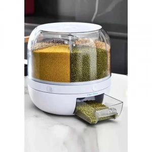  360° Dönebilen Kuru Gıda ve Bakliyat Organizeri