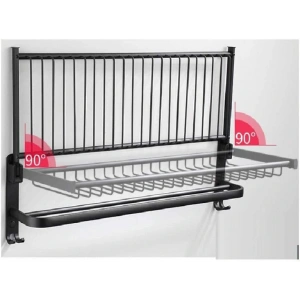 Katlanabilir Duvar Tipi Çok Amaçlı Askılık ve Raf