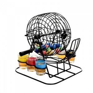 Bingo İçki Oyunu Shot Bardakları ile - Şansınızı Test Edin, Eğlenceli İçki Oyunu!