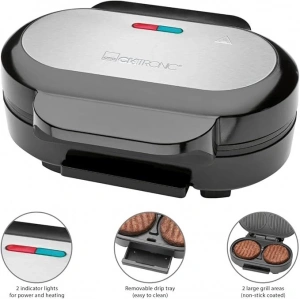 CLATRONIC Hamburger Makinesi (1000 W)