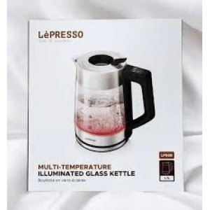 Çok Kademeli Sıcaklık Ayarlı Aydınlatmalı Cam Kettle