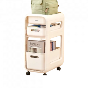 ECOCO Tekerlekli Çok Katlı Çantalık ve Raf