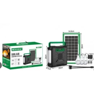 Hoparlörlü Güneş Enerjili Işık Sistemi