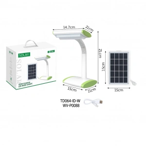 Masa Lambası Solar Panelli