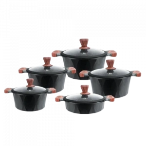 NEWAL Diamond 10 Parça Tencere Seti