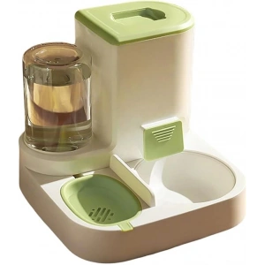 Otomatik Evcil Hayvan Mama ve Su Dispenseri - 2si 1 Arada Otomatik Kedi ve Köpek Mama Kabı