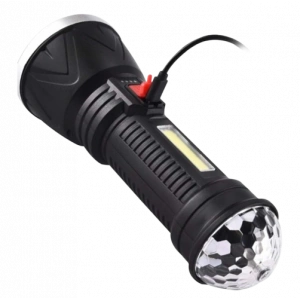 POWERMASTER 9+1 Ledli Mini Disko Toplu Şarjlı El Feneri