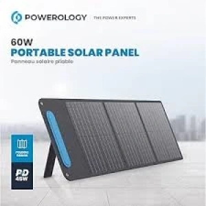 Powerology 60W Portable Solar Panel