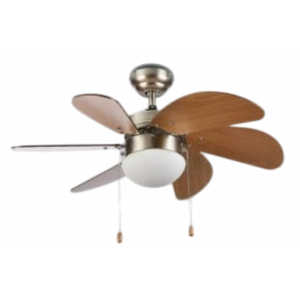 QUEEN 30 Tavan Vantilatörü | 6 Kanatlı | Lambalı